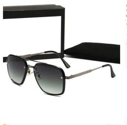 Luxury Brand Designer Sunglasses High Quality Metal Hinge Sunglass Men Glasses Women Sun glass UV400 lens Unisex with box 086
