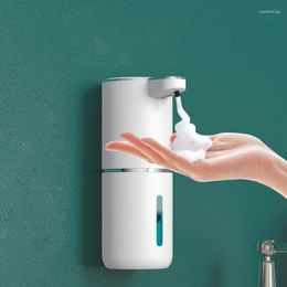 Liquid Soap Dispenser Automatic Foam 380ML Touchless Infrared Sensor Smart Washing Hand Machine With USB Charging Bathroom Kitchen