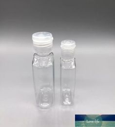 All-match Plastic Empty Alcohol Refillable Bottle Easy To Carry Clear Transparent PET Plastic Hand Sanitizer Bottles for Liquid Travel
