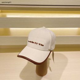 23ss Embroidered letter hats fashion casquette for girl Diamond inlaid logo badge baseball cap for women Including box Preferred Gift