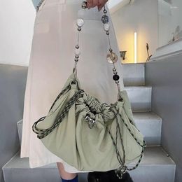 Duffel Bags Vintage Shoulder Bag Women Harajuku Indie Aesthetic Designer Handbags Korean Fashion Casual Backpack Y2k Accessories