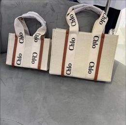 Designer Luxury Tote Bag Women's Handbag WOODY Tote Shopping Bag Handbag High Nylon Hobo Fashion Linen Large Beach Bag