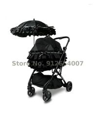 Dog Carrier Small Pet Out Four Wheeled Cart Light Foldable Cat Universal