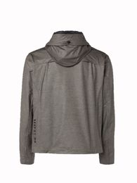 Mens hoodies Autumn kiton Zipper Hooded Casual Grey Waterproof Coats