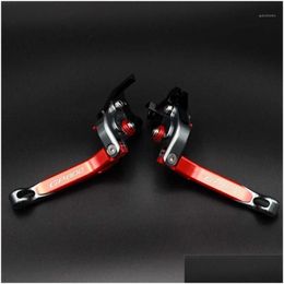 Motorcycle Brakes Cnc Adjustable Folding Extendable Brake Clutch Levers For Gilera Gp 800 Gp800 2010-2012 20111 Drop Delivery Automobi Dhd41