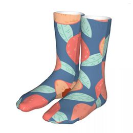 Men's Socks Female Bike Peach Cotton Compression Fruit Woman