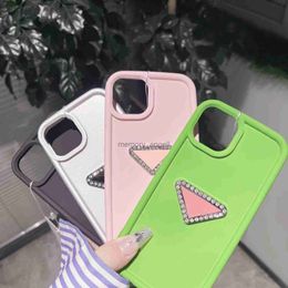 Cell Phone Cases Designer phone case for Iphone 14 Pro Max 13 Mini 12 sets 11 Max Plus Xs Xr X 7 8 6 Plus Light luxury flash diamond soft shell mobile phone case HKD230914