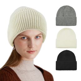 M657 Europe Fashion Autumn Winter Women's Knitted Hat Sports Ski Hat Candy Colour Skull Beanie Caps Lady Warm Hats