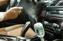 Humidifiers nEW USB Car Plug Humidifier Fresh Refreshing Fragrance ehicular essential oil ultrasonic humidifier Aroma mist car Diffuser(WT102) L2309142