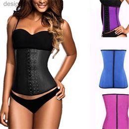 Women's Shapers VIP 100% latex waist trainer slimming belt corset women tummy control waist cincher stomach slimming underwear girdle LJ201209 L230914