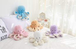 Stuffed Animals Hy Wy Octopus stuffed toy Stuff Animal Pillow Christmas gift octopus squid Plush doll Toy For Kids Peluche Interactive