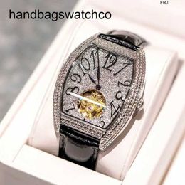 RichardMill Watches Mechanical Watch Davena Watch Mens Frank Hollow Out Wine Bucket Richad Bully Woman Muller Miller frj