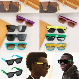 Fashion top cool sunglasses mens luxury brand multiple colors UV400 protection sunglasses High end temperament decorative mirror Z1555E