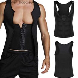 Women's Shapers Women's Shapers Men Body Shaper Corset Sport Shapewear Waist Trainer Vest Slimming European And American Man's Saunas Shaping Clothes L230914