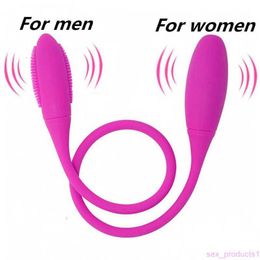 1pc Anal For Men Women Double Vibrator 7 Speed G-spot eggs Rechargeable Sex Product Adult Couple S18101905