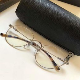 Gold Round BUBBA Eyeglasses men Glasses Frame Eye Wear optical frames Fashion sunglasses New With Box257M