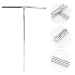 Baking Tools Crepe Spreader T Shape Maker Pancake Cake Putter Smooth Stainless Steel Kitchen Tool Size