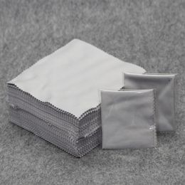 1set100pcs Grey cleaning cloth microfiber glasses cloth sunglasses accessories three Colours Eyewear Lens Clothes 220M