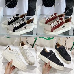 Laurens Sneaker Designer Women Laurens Canvas Shoes Sneakers Women lace Casual Shoe Sports trainers Comfortable Real Small white outdoors platform Shoes Size 35-40