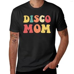 Men's Tank Tops Disco Mom T-Shirt Tee Shirt Short Custom T Shirts Heavyweight Black For Men
