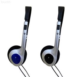 Cell Phone Earphones Headphones Y2k Personality Retro Headset Black Fashion Style Headset Over Ear P0RC L230914