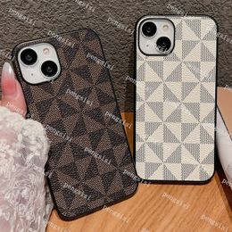 Designer Fashion Phone Cases for iPhone 15 14 15Pro 14Pro 14Plus 13 mini 12 11 Pro Max X XR Xs Galaxy S23 S22 Note 20 Luxury Creative Crocodile pattern leather Cover case