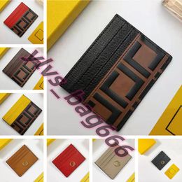Designers bag card Holders Credit Wallet Designers Men and Women Black Fashion 2023 Passport Cover ID Business Mini Coin Pocket for Ladies Purse Case with box
