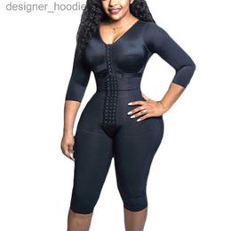 Women's Shapers Women's corset Fajas Colombianas Full Body Support Arm Compression Shrink Waist skims Post Surgery Postpartum GWoman Flat Belly 220212 L230914