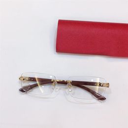 top quality 0287 womens eyeglasses frame clear lens men sun glasses fashion style protects eyes UV400 with case201O