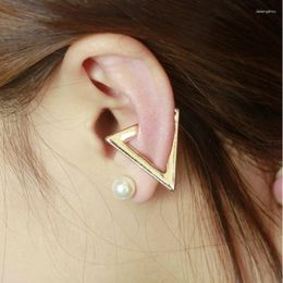 Stud Earrings Women Triangle Gold Silver Rose Earings Gifts For Fashion Jewelry 2023 Jewellery