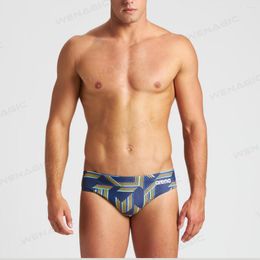 Men's Swimwear Swimming Shorts Men Sexy Swim Wear Swimsuit Briefs Gay Mens Bikini Suit Surf Bathing