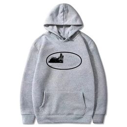 Erkek Hoodie Sweatshirts Cortieze Yeni Tasarımcı Alcatraz Hoodies Yıldız Baskı Trendi Uzun Kollu Gündelik Hoody En İyi Kadın Hip-Hop Gevşek Hoodie Cortezs Trailsuit 3HG4