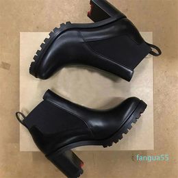 2023-Luxury Designer Winter Knee Ankle Boots Women Black Calf Leather Pointed Toe Famous Booties Lady High Heel Party Dress EU35-43