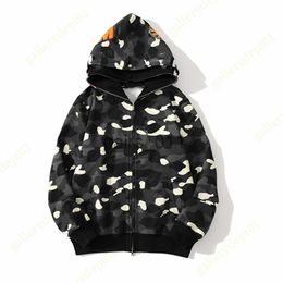 Mens Hoodies Sweatshirts mens hoodies Designer Hoodie marble camo pocket sweatshirts double cap luminous high street embroidery Patch sweaters hoody hip hop Loose