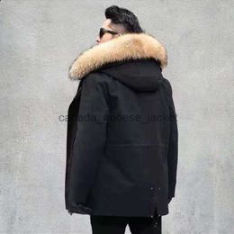 Men's Fur Faux Fur Men's Down Parkas Winter Warm Coats Men Clothing Long Waterproof Jackets Faux Fur Coat For Man Jacket Puffer MenMen's Men'sMen'sL230914