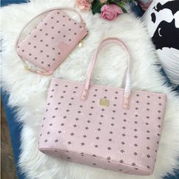 2021 Designer designs high-quality classic shopping bags handbags original pair of flower cut mother-and-child bag handbags small342o