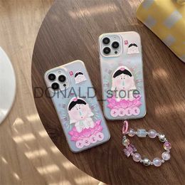 Cell Phone Cases Buddha style Adai Ping An Fu Gui Suitable for Phone Case Hard Case Women J230914