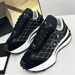 -Dress Shoe Heels Leisure Shoe Ladies Rubber Sole Classic Denim Black Sports Shoe