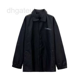 Men's Casual Shirts designer 23 year new co branded delusional trainer jacket loose casual men's high arcade machine charging DCQR