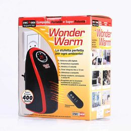 Home Heaters Electric Home Mini Heater Stove Hand Warmer With Remote Control Plug-In 400W Wall Heater Kitchen Bar Bathroom Hotel Travelling HKD230904