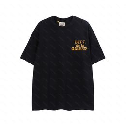 Galleries DEPT Harajuku 23SS Spring Vintage Washed Broken Letters Printed Logo T Shirt Loose Oversized Hip Hop Unisex Short Sleeve Tees 05