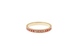 Foundrae Strength Thin Champleve Enamel Band Enamel Band 18-karat ring for woman designer Jewellery Customised pendant gold plated 18K gold