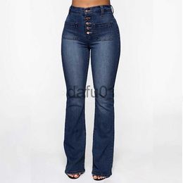 Women's Jeans Women's Jeans Tommy Control Jeans Button Patch Pocket Water Wash Pants Jeans Women Clothing x0914 x0910