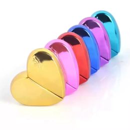 Heart Shaped Glass Portable Perfume Bottles with Spray Party Favor 25ml Refillable Empty Atomizer Travel Use 914