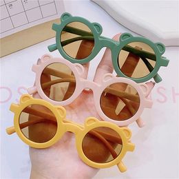Hair Accessories Kids Girl Sunglasses And Headband Lightweight Sun Protection Glasses For Toddler Outdoor Beach Holiday