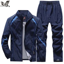 Mens Tracksuits Sets Two Piece Tracksuit Casual Zipper Jacke Sweatpants Harajuku Basketball Sport Suits Spring Autumn Clothing 230914