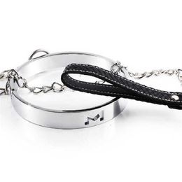 Bdsm Slave Collar Sex Restraint Role Play Metal for Women Bandage Games Drop Shipping Adult Toys Fetish