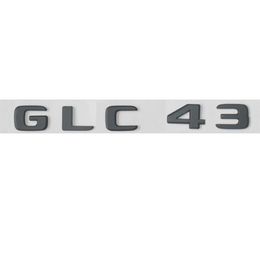 Black GLC 43 Trunk Letters Number Emblem Sticker for Mercedes Benz GLC 43 2017162L