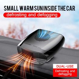 Home Heaters Winter new car heater mini 12v24v defogger defroster car windshield heating heater HKD230904