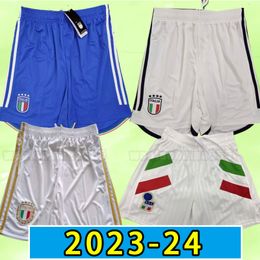 2023 İtalya Futbol Şortları Hayranlar Oyuncu Versiyon Maglie Da Calcio Totti Verratti Chiesa Italia 23 24 Erkek Futbol Pantolon T lorenzo Man Kit Away Yetişkin İkonu 125th